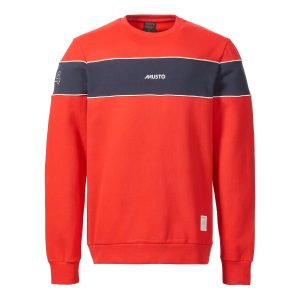 Musto Men's 64 Crew Sweat Red L