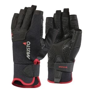 Musto Performance Short Finger Sailing Glove Accessories Black XXL