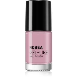 NOBEA Day-to-Day Gel-like Nail Polish gel-effect nail polish shade Old style pink #N50 6 ml