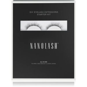 Nanolash DIY Starter Kit knotted individual cluster lashes Innocent