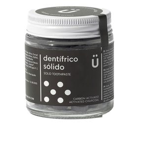 Naturbrush Dentífrico Sólido carbón activado con efecto blanqueante natural #Menta limón