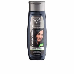 Naturvital Mascarilla Coloursafe negro 300 ml