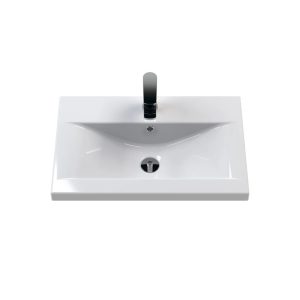 Nuie Arno 610mm Wall Hung Single Vanity brown 39.9 H x 61.0 W x 39.0 D cm