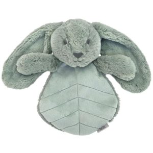 O.B Designs Baby Comforter Toy Beau Bunny stuffed toy Sage 1 pc