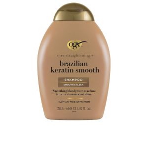Ogx Brazilian Keratin Shampoo, Smoothes and Nourishes, Wavy or Curly Hair 385 ml