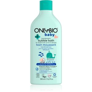 OnlyBio Baby Hypoallergenic Bath Foam For Sensitive And Allergic Skin for Children from Birth 500 ml