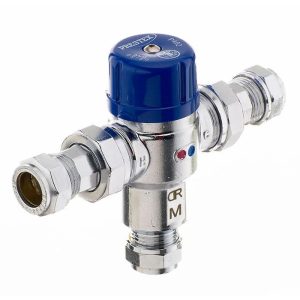Pegler Yorkshire 22mm Pegler Prestex P402 Thermostatic Mixing Valve - TMV