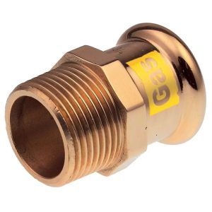 Pegler Yorkshire VSH Xpress Gas Male Coupling - 28mm x 1 Bsp Male