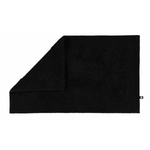 RHOMTUFT Prestige Bath Mat black 2.2 H x 50.0 W cm