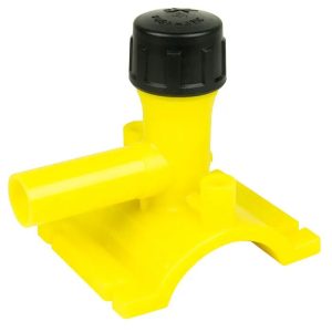 Radius 32mm x 90mm Yellow MDPE Electrofusion Tapping Tee