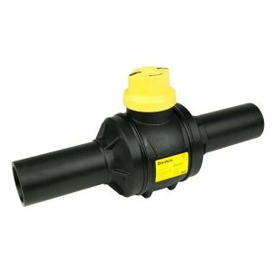 Radius 63mm MDPE Electrofusion MDPE Gas Valve