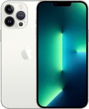 Refurbished: Apple iPhone 13 Pro Max 256GB Silver, Unlocked C