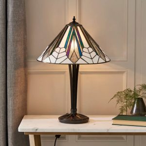 Rosalind Wheeler Feroz 62cm Table Lamp black 62.0 H x 40.0 W x 40.0 D cm