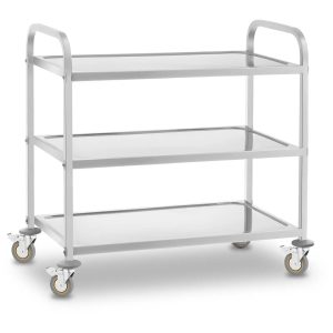 Royal Catering Serving Trolley - 3 shelves - up to 500 kg RCSW 3