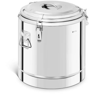 Royal Catering Stainless Steel Thermos Container - 35 L RCTP-35E