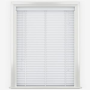 Royal Home Furnishing Fauxwood Tape Venetian Blind white 150.0 H x 195.0 W x 5.0 D cm