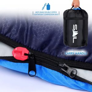 SAIL XL Sleeping Bag for 3-4 Season (400gsm) 230.0 H x 100.0 W x 8.0 D cm