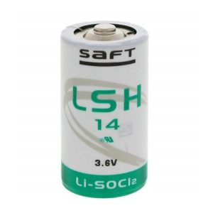 Saft LSH14 Lithium Battery 3.6V C Size Li-SOCl2 LSH-14