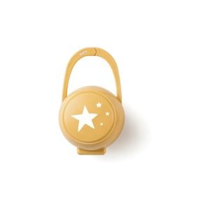 Saro Baby Pacifier Box Galaxy dummy box Mustard 1 pc