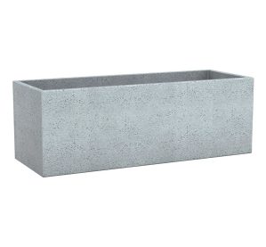 Scheurich C-Cube Planter Box gray 27.0 H x 80.0 W x 29.0 D cm