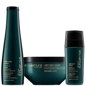 Shu Uemura Art of Hair Ultimate Reset Shampoo 300ml, Masque 200ml & Se
