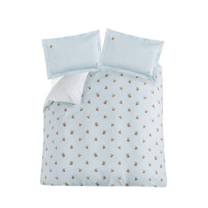 Sophie Allport Strawberries Bedset Super King + 2 Standard Pillowcases