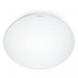 Steinel LED Indoor Light RS 16 S PMMA Motion Sensor Ø28 cm Wall Light Ceiling Lamp Adjustable white 25.5 H x 25.5 W x 8.9 D cm