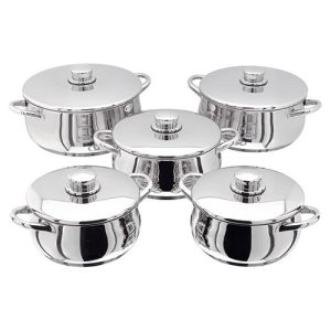 Stellar 1000 Classic 5 Piece Casserole Set