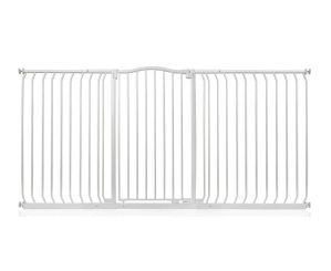 Symple Stuff Aivry Baby Gate white 103.0 H x 197.0 W x 4.0 D cm