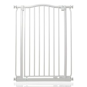 Symple Stuff Aivry Baby Gate white 103.0 H x 80.0 W x 4.0 D cm