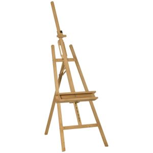 Symple Stuff Jorma Adjustable Easel brown 65.0 W x 110.0 D cm