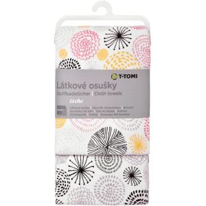 T-Tomi Cloth Towels Circles towel 80x100 cm 2 pc