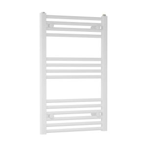 Towelrads Wall-Mounted Heated Towel Rail white 100.0 H x 40.0 W x 7.5 D cm