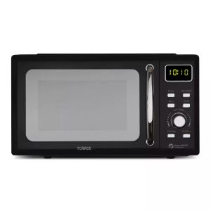 Tower T24041BLK 800w 20L Manual Microwave - Black