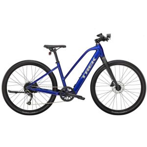 Trek Dual Sport+ 2 Stagger Electric Hybrid Bike - 2023 - Hex Blue
