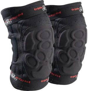 Triple Eight Exoskin Skate Knee Pads - Black - Size: Small