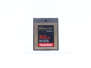 Used SanDisk 512GB Extreme PRO CFexpress Card Type B