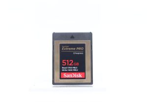 Used SanDisk 512GB Extreme PRO CFexpress Card Type B