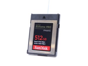 Used SanDisk 512GB Extreme PRO CFexpress Card Type B