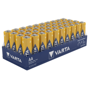 Varta Industrial Pro 4006 AA LR6 Batteries Box of 40