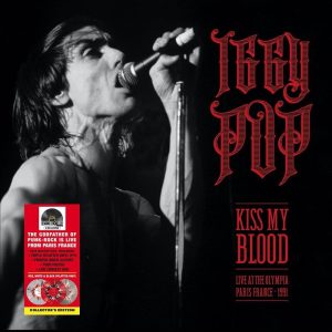 Vinyl Record Brands Iggy Pop - Kiss My Blood (Live In Paris 1991) (Red & White Splatter Vinyl) (3 LP Box Set) (RSD 2020) Vinyl Album