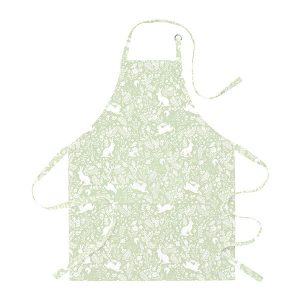 William Morris Forest Life Green Cotton Apron