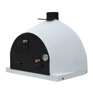 XclusiveDecor Ltd Royal Wood Fire Pizza Oven brown 115.0 H x 80.0 W x 80.0 D cm