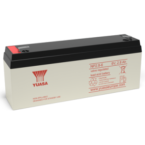 Yuasa NP2.8-6 VRLA Sealed Lead Acid Battery 1 Pack