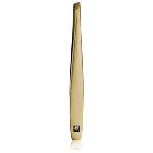 Zwilling Premium Gold slanted tweezers 1 pc