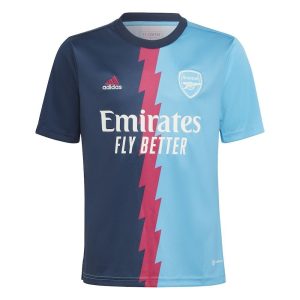 adidas 2022-2023 Arsenal Pre-Match Jersey (Blue) - Blue - male - Size: Medium 38-40" Chest