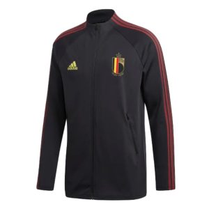 adidas 2022-2023 Belgium Anthem Jacket (Black) - Black - male - Size: XXXL 48-50" Chest