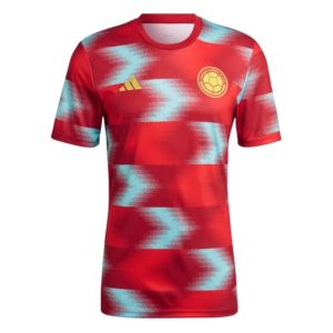 adidas 2022-2023 Colombia Pre-Match Shirt (Red) - Red - male - Size: Small 36-38" Chest