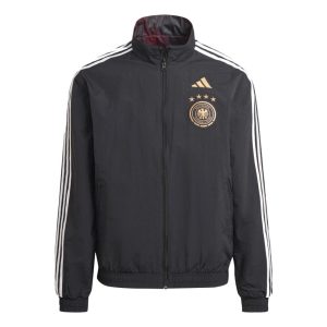 adidas 2022-2023 Germany Anthem Jacket (Black) - Black - male - Size: Small 36-38" Chest