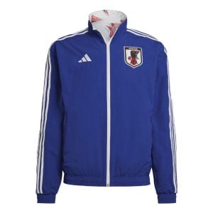 adidas 2022-2023 Japan WC Anthem Jacket (Blue) - Blue - male - Size: Medium 38-40" Chest